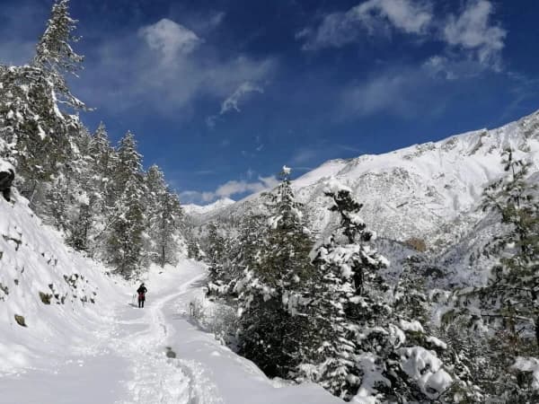 During Winter On Annapurna Region