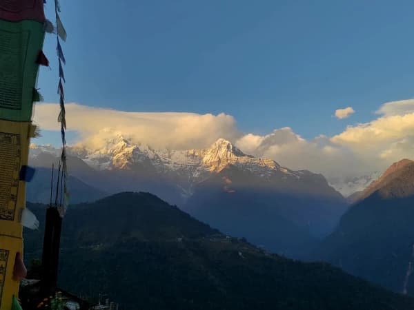 Mountain View From Poon Hill Trek